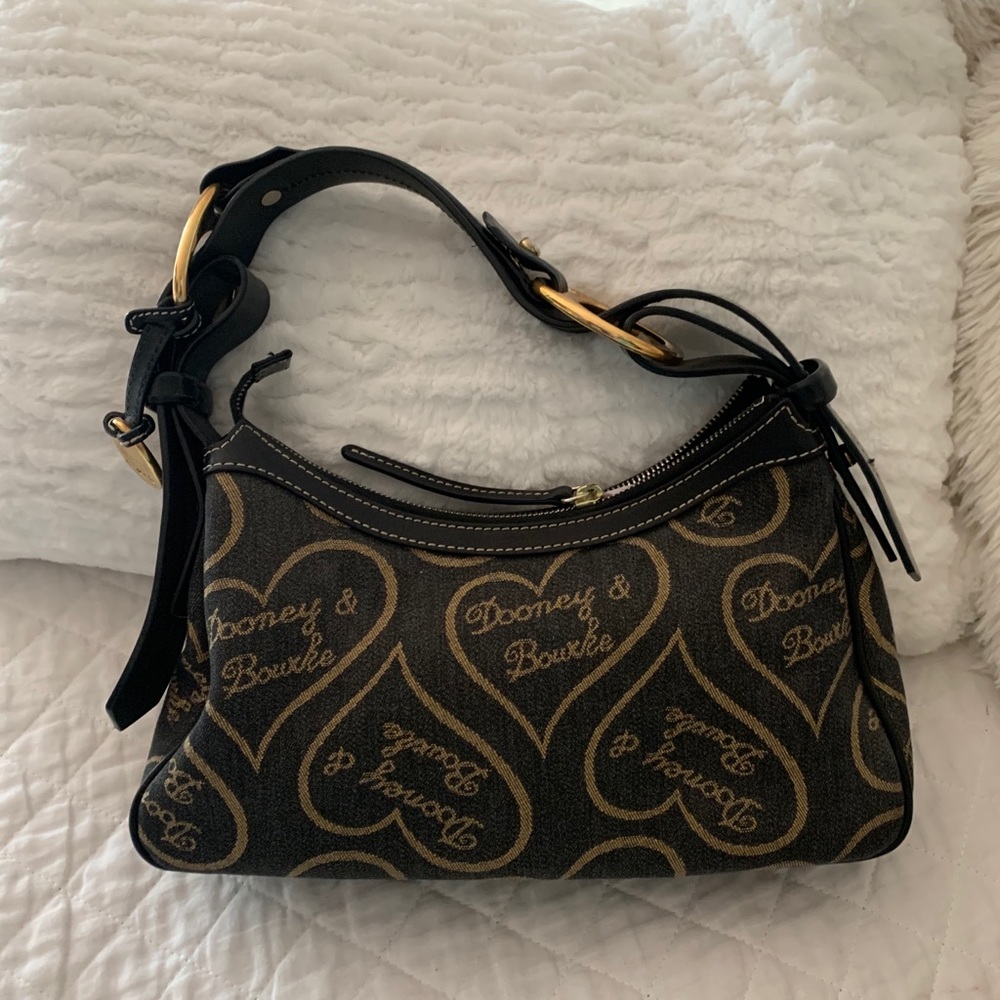 Dooney & Bourke hearts black purse